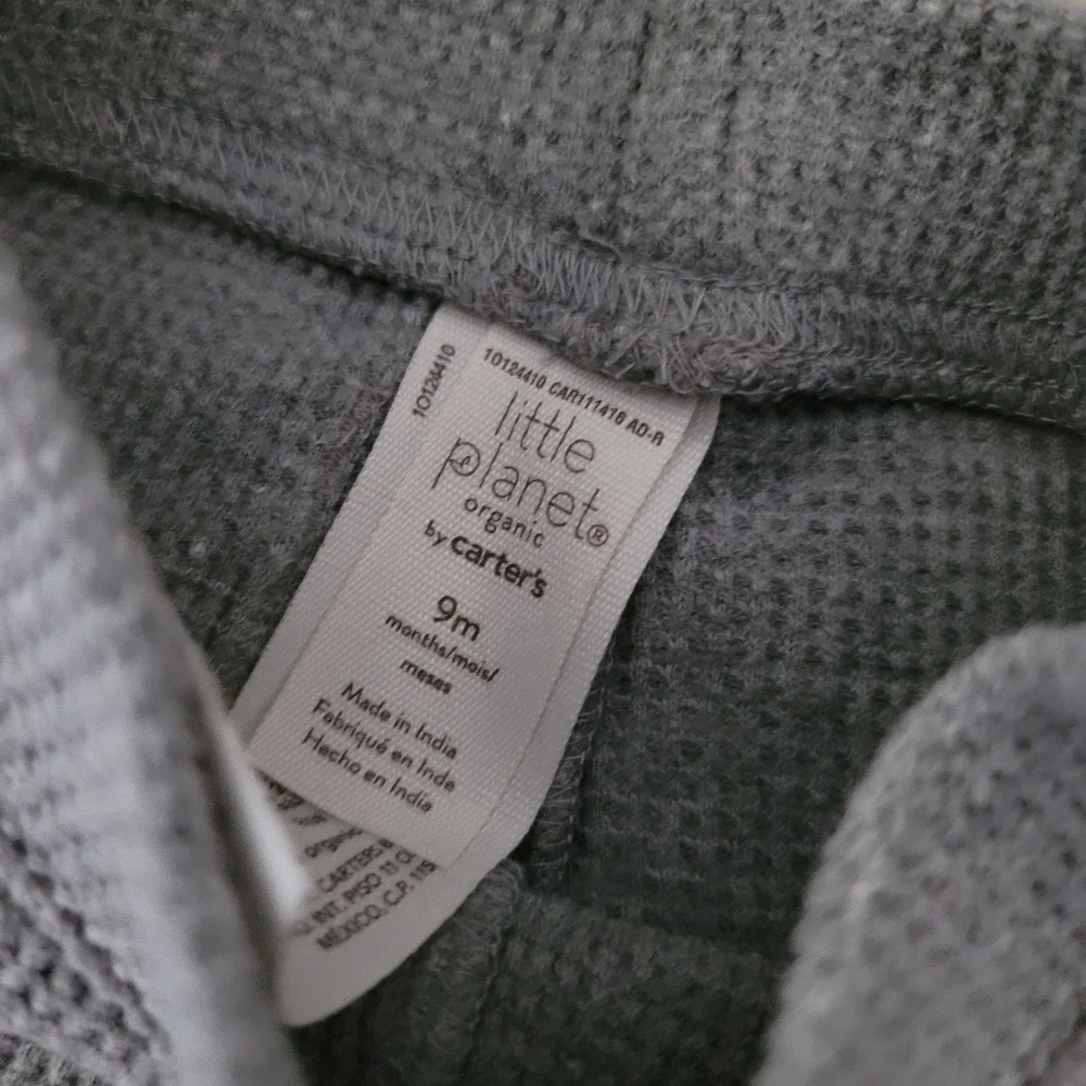 Baby Boy Grey Thermal Pants (6-9 Months) - Picture 3 of 3
